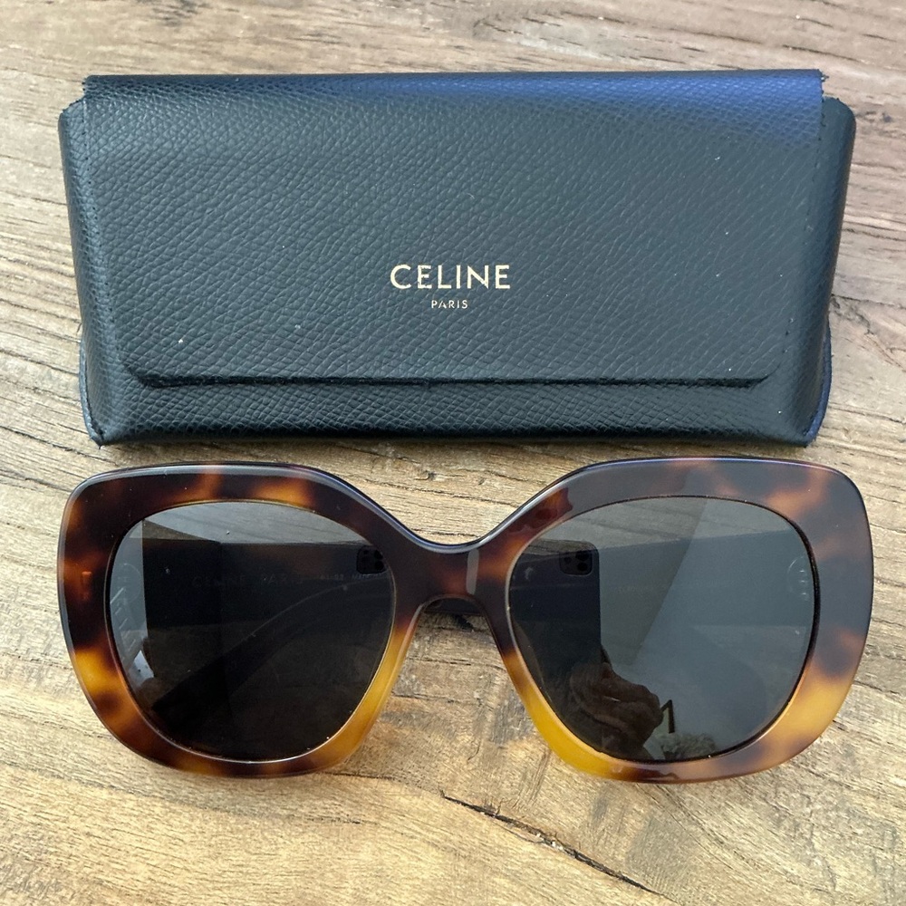 Celine Brown Tortoise Women's Sunglasses